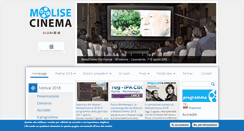 Desktop Screenshot of molisecinema.it